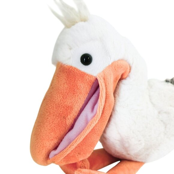Mary Meyer FabFuzz Pelican Sam Plush Beanie Toy Sea Bird 12" Item 58970 - Picture 2 of 6